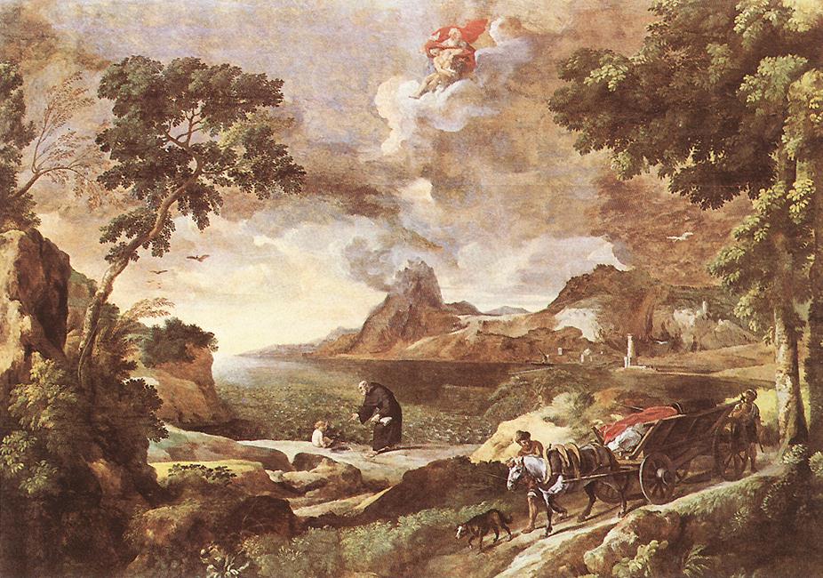 Landscape with St Augustine and the Mystery dfg